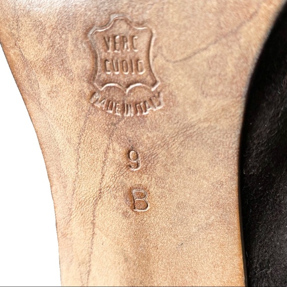 Bottega Veneta ♛ Lace Up Suede Slingback Pump Sandal Heels ♛ Chocolate - Picture 9 of 12